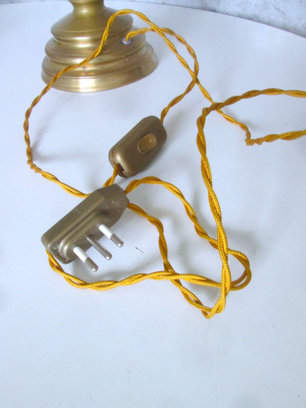 Lampen: Messinglampe – Gebraucht aus Sementina von babucia 3