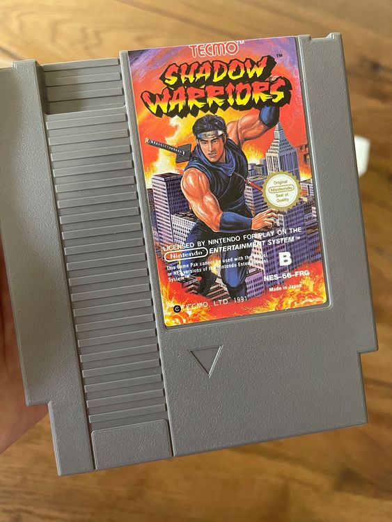 Nintendo Giochi: Shadow Warriors (Ninja Gaiden) für Nintendo NES - in OVP! – Usato da Zuerich venduto da DORSl 6