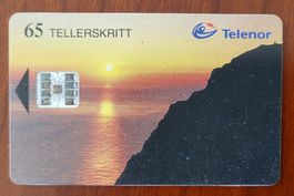 Telefonkarte Telenor Nordkap, Norwegen 1995