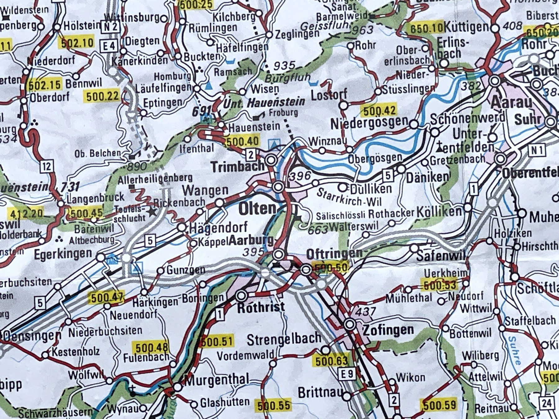 Cartine & Atlanti: PTT Post Postauto Postauto-Linien Schweiz Landkarte 1986 – Nuovo (secondo la descrizione) da Bern venduto da AWiBe 9