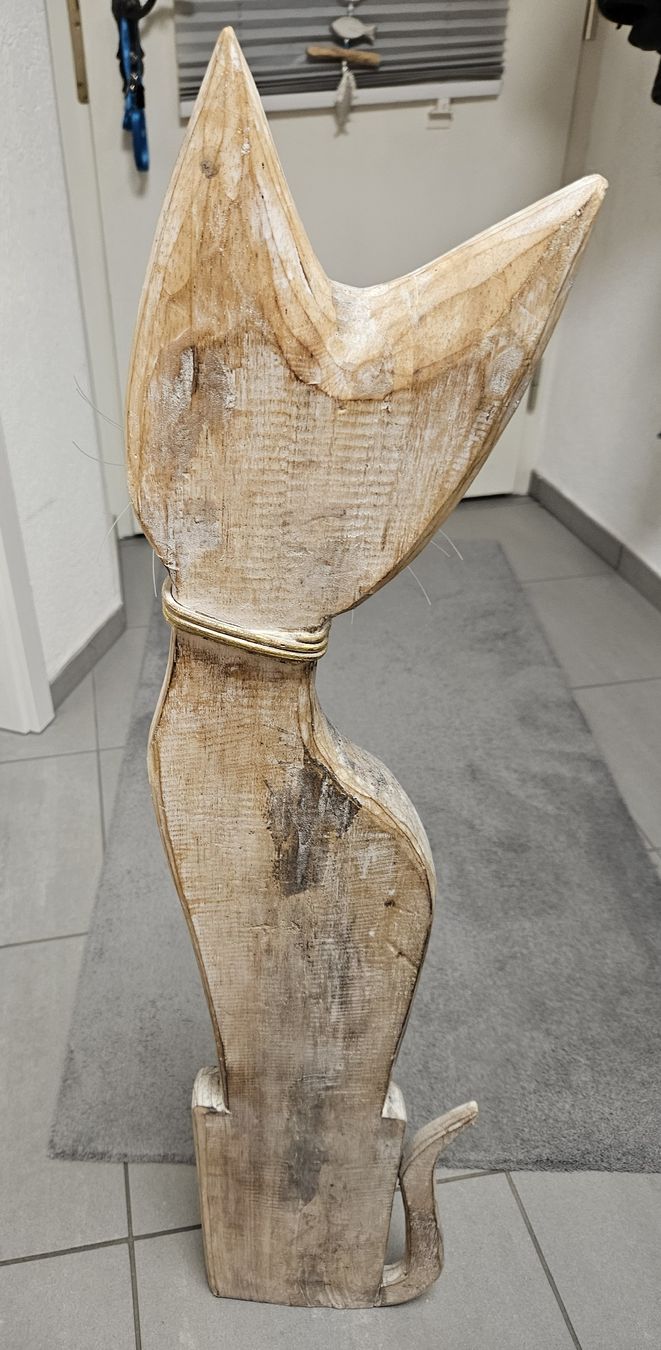 Tutte le decorazioni: Katze aus Holz 100cm – Usato da Kaiseraugst venduto da Carkos 2