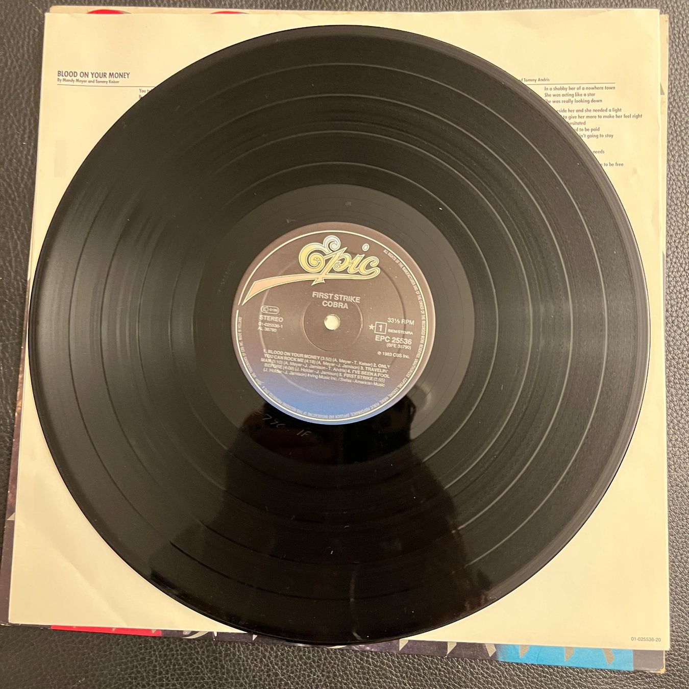 Schallplatten: Cobra - First Strike - Vinyl LP – Gebraucht aus Lenzburg von sch_lml8 4