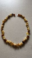 Baltic Amber Necklace, Natural Stone, Summer Accessory.