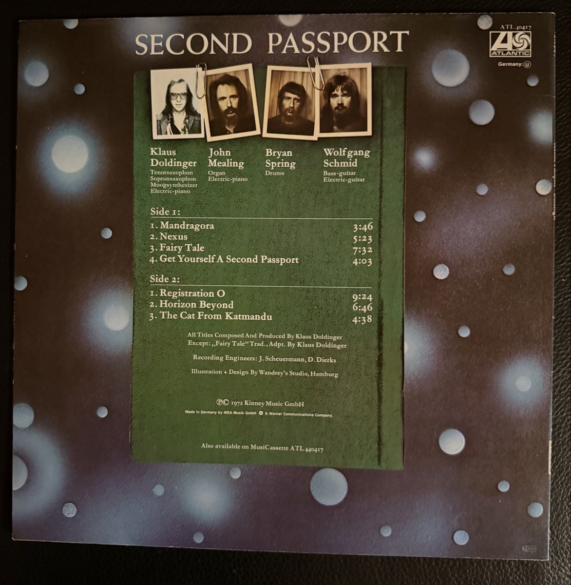 Schallplatten: Passport - Second Passport - Doldinger - Vinyl Schallplatte – Gebraucht aus Goldach von Messerguru 1