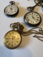 3 Damen Taschen Uhr 2 Kette 