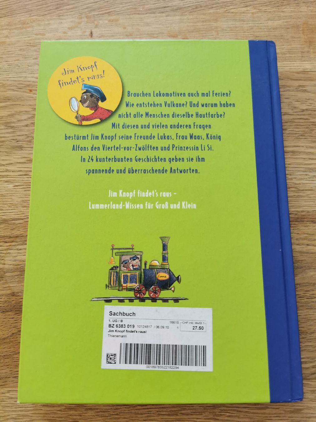 Libri: Jim Knopf findet's raus - Michael Ende – Nuovo (secondo la descrizione) da Bern venduto da cam_b7ts 1