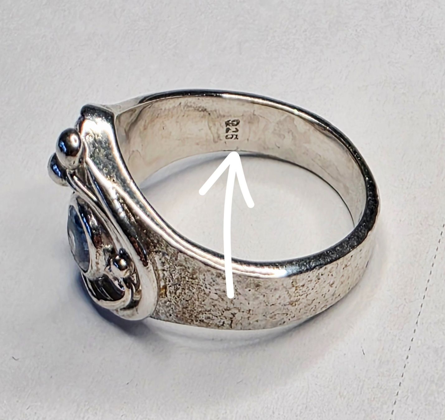 Bagues: Blau Topas Silber Ring – Neuf (Voir description) à Zürich par benedikt12 8