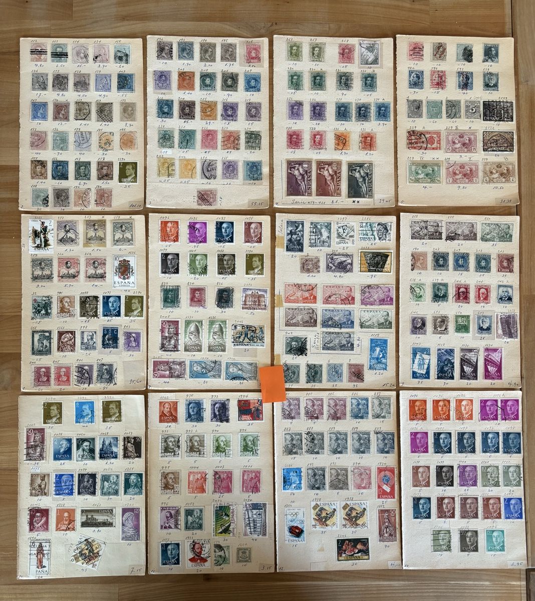 Tutti i francobolli: Briefmarken aus Spanien Sammlung – Usato da Rümlang venduto da Fledermaus16