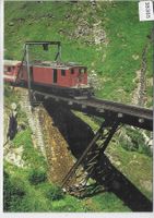 Furka-Oberalp-Bahn - Furka Bergstrecke Steffenbachbrücke