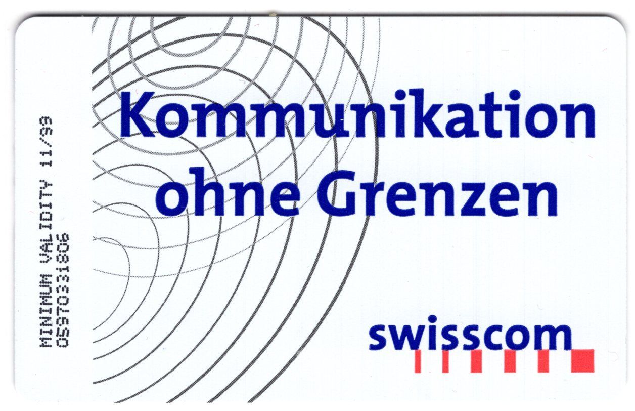 Swisscom Schede telefoniche: Swisscom, EWBO - seltene Chip Geschenk Taxcard – Nuovo (secondo la descrizione) da Eglisau venduto da Chperfins 1