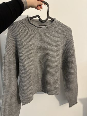 Tally Weijl Strickpullover Grau, Gr. M – Kuschelig warm!