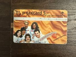 PTT-Taxcard 5.- Schweizer Sporthilfe