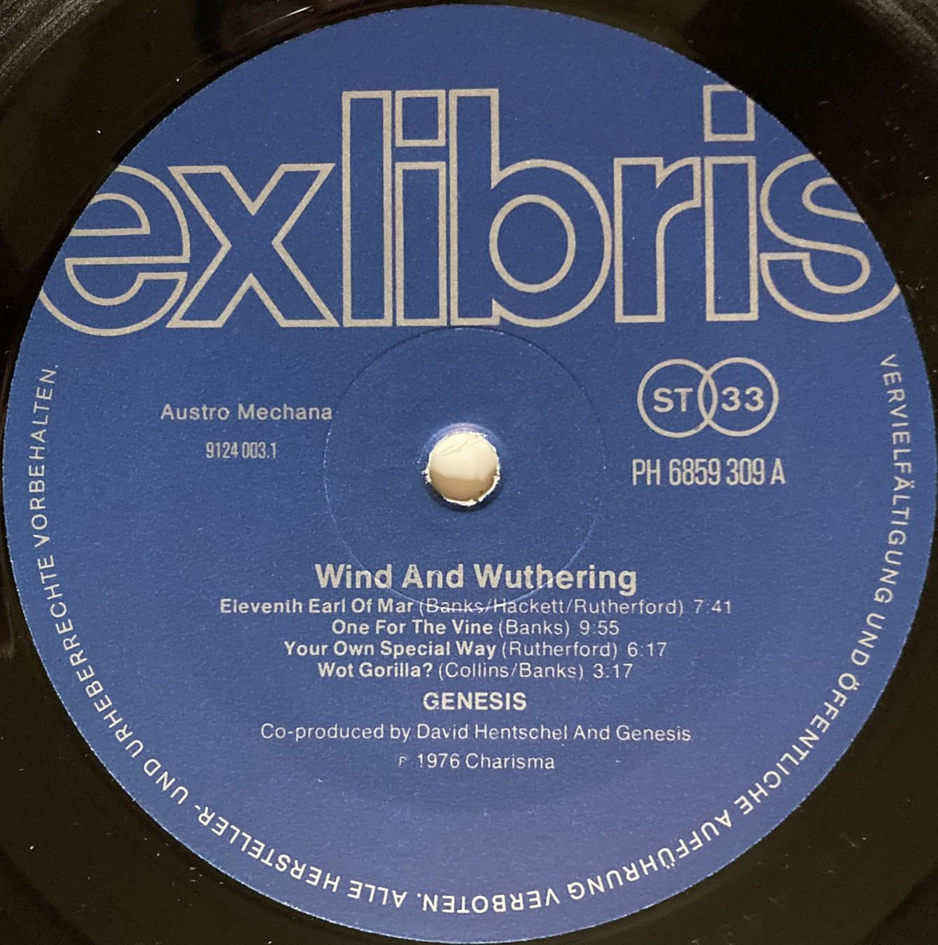 Dischi in vinile: GENESIS - WIND & WUTHERING – Usato da Bottens venduto da hotter-than-hell 2