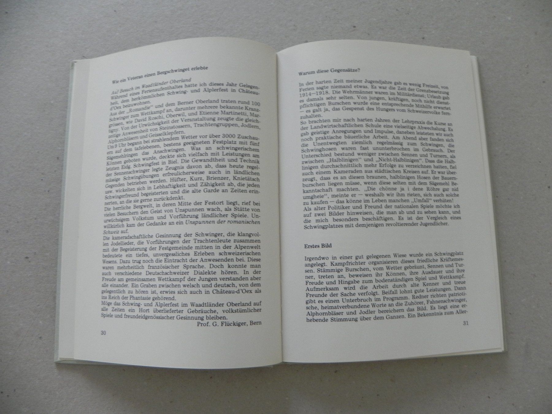 Bücher: Buch Schwingfest Schwingen Eidg. Schwingerveteranen 1972 – Gebraucht aus Siebnen von krimsie 3