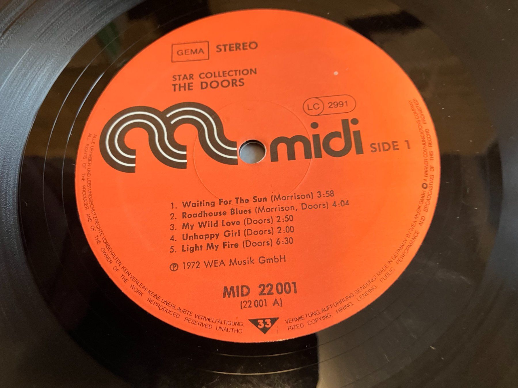 Dischi in vinile: The Doors – Usato da Aarwangen venduto da Jukebox3 6