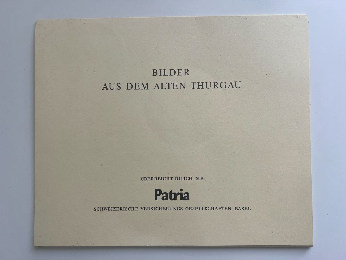 Gemälde: Bilder aus dem Alten Thurgau – Gebraucht aus Sursee von Heini0001 8