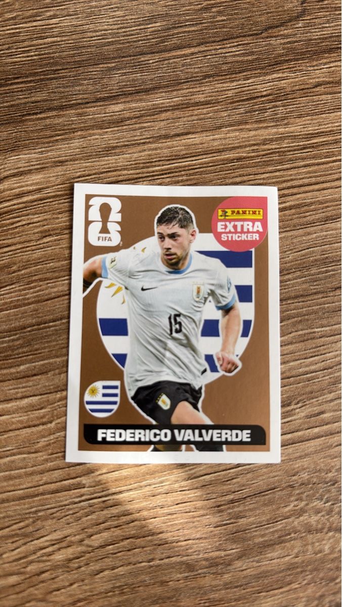 Panini Carte collezionabili: PANINI EXTRA STICKER Federico Valverde – Nuovo (secondo la descrizione) da Menznau venduto da Hetfield85