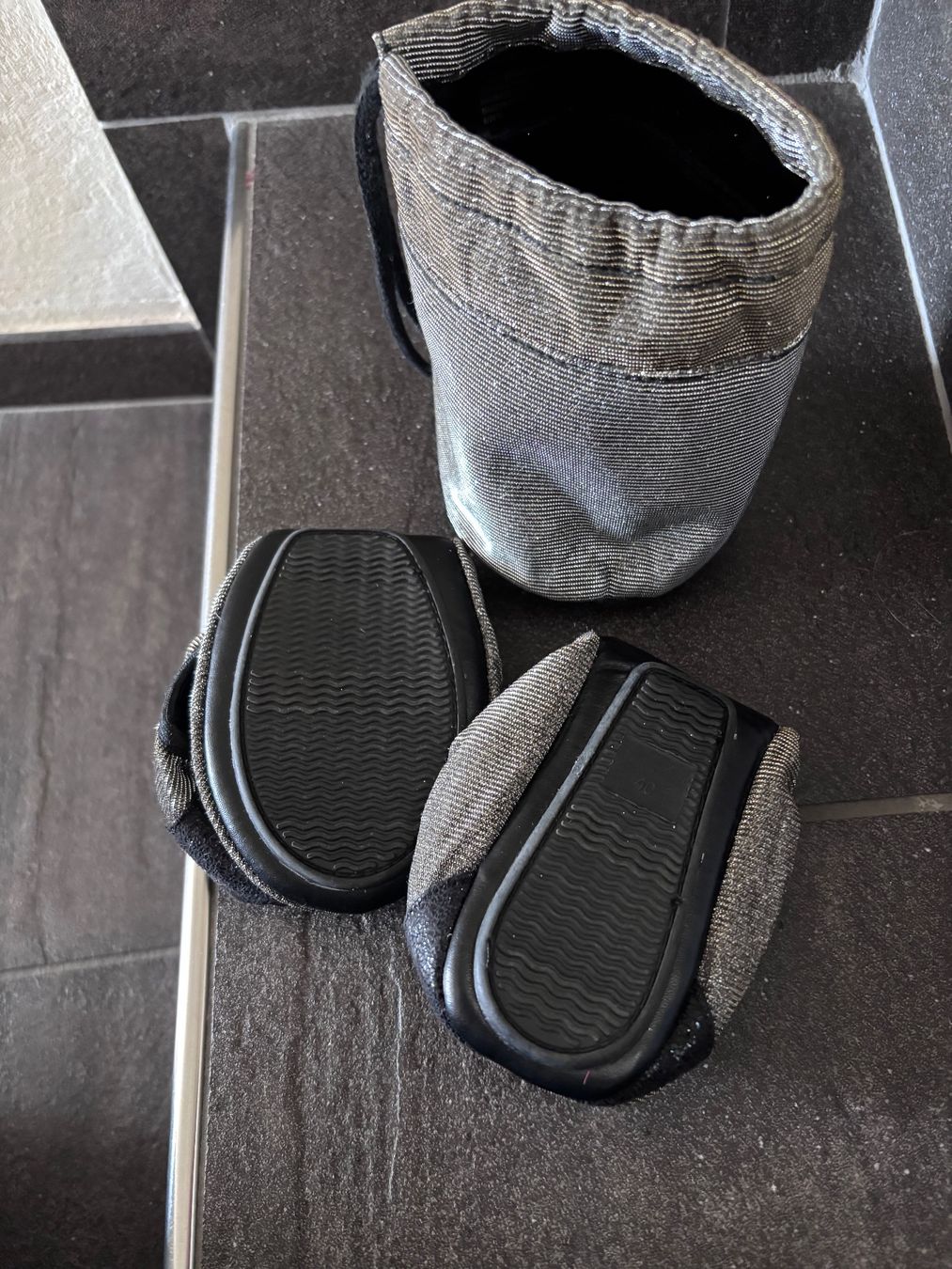 Dune London Damenschuhe: Dune Ballerinas im Beutel  (40) – Gebraucht aus Balsthal von Uroby