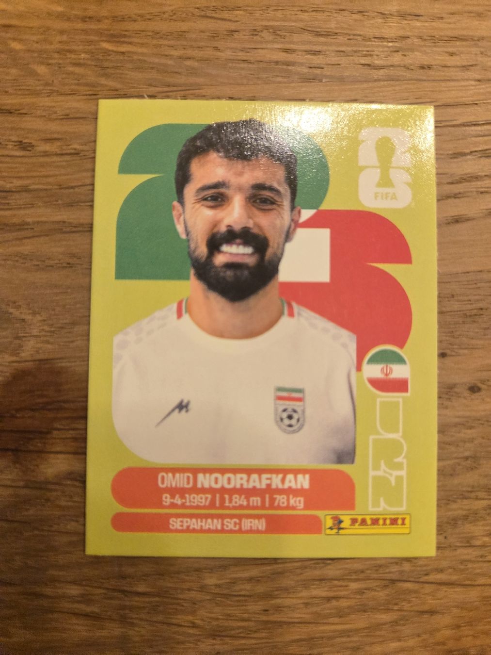 Panini Carte collezionabili: Panini Sticker 2026 IRN 14 – Nuovo (secondo la descrizione) da Luzern venduto da .Skylake.