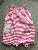 Body Strampler Primigino Rosa Weiss Gestreift Grösse 3M