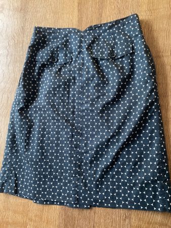 MOP MARC O’POLO JUPE/ROCK Gr.34/XS  schwarze Dots/ecrù