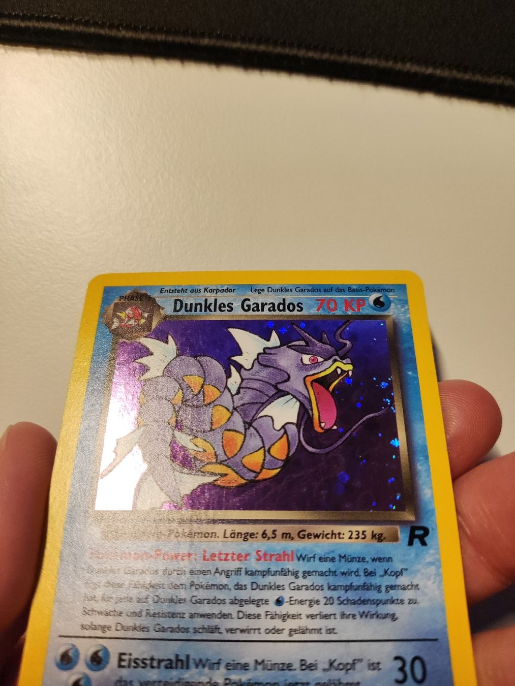 Pokémon Carte collezionabili: Dunkles Garados - Vintage - 8/82 – Usato da Wilen b. Wollerau venduto da ATS90 2