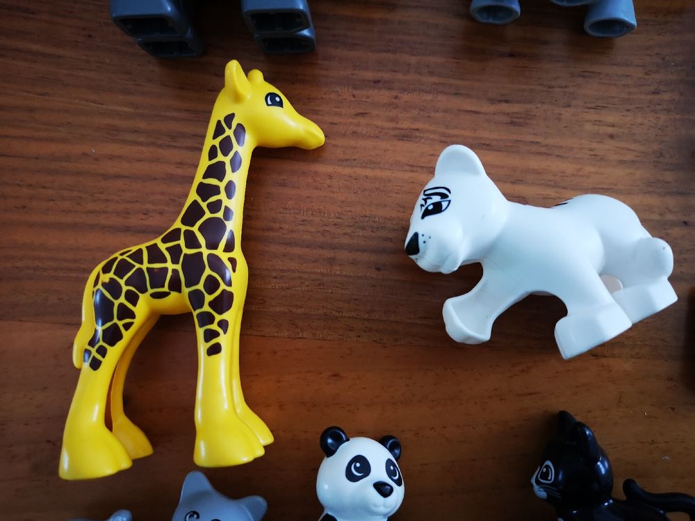 Duplo Jouets: 7 x Lego Duplo Tiere, Zoo Tiere – D'occasion à Sevelen par gsandax 2