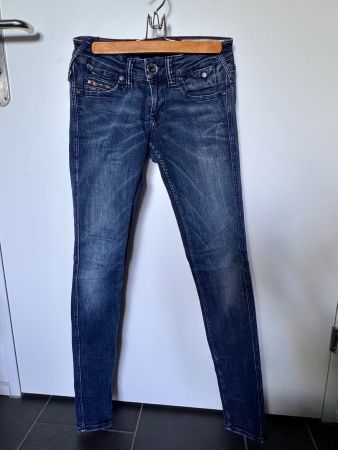 Low Rise Hose Tommy Hilfiger Gr. 26/32 blau