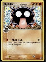 Shellder Delta Species EX Dragon Frontiers 63/101 Pokemon EN
