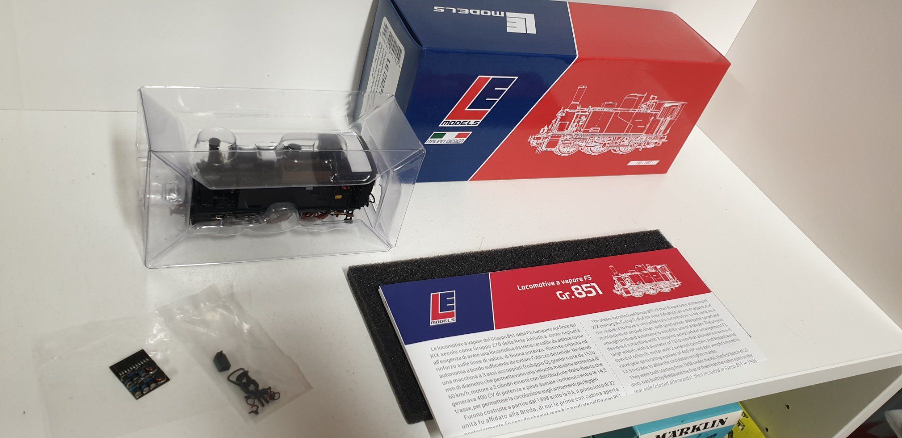 ACME Modellini di ferrovie: LE Models FS Dampflok Digital H0/AC LE21271 – Usato da Geroldswil venduto da TopTrain54 7