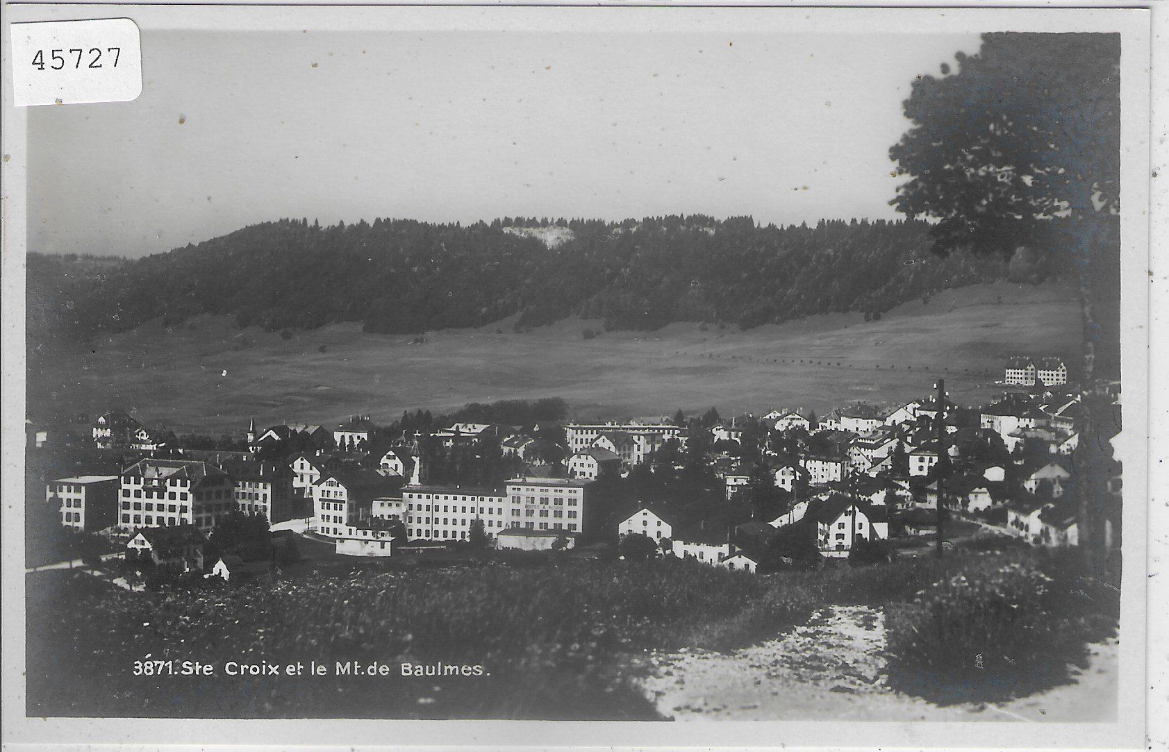 Cartoline postali: Ste. Croix et le Mt. de Baulmes – Usato da Ettingen venduto da Kartenplanet