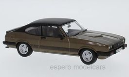 Ford Capri III 3.0S 1978-1981 RHD braun met. / matt-schwarz
