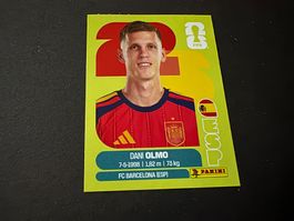 Panini Sticker Fifa Fussball WM 2026 Dani Olmo ESP 16