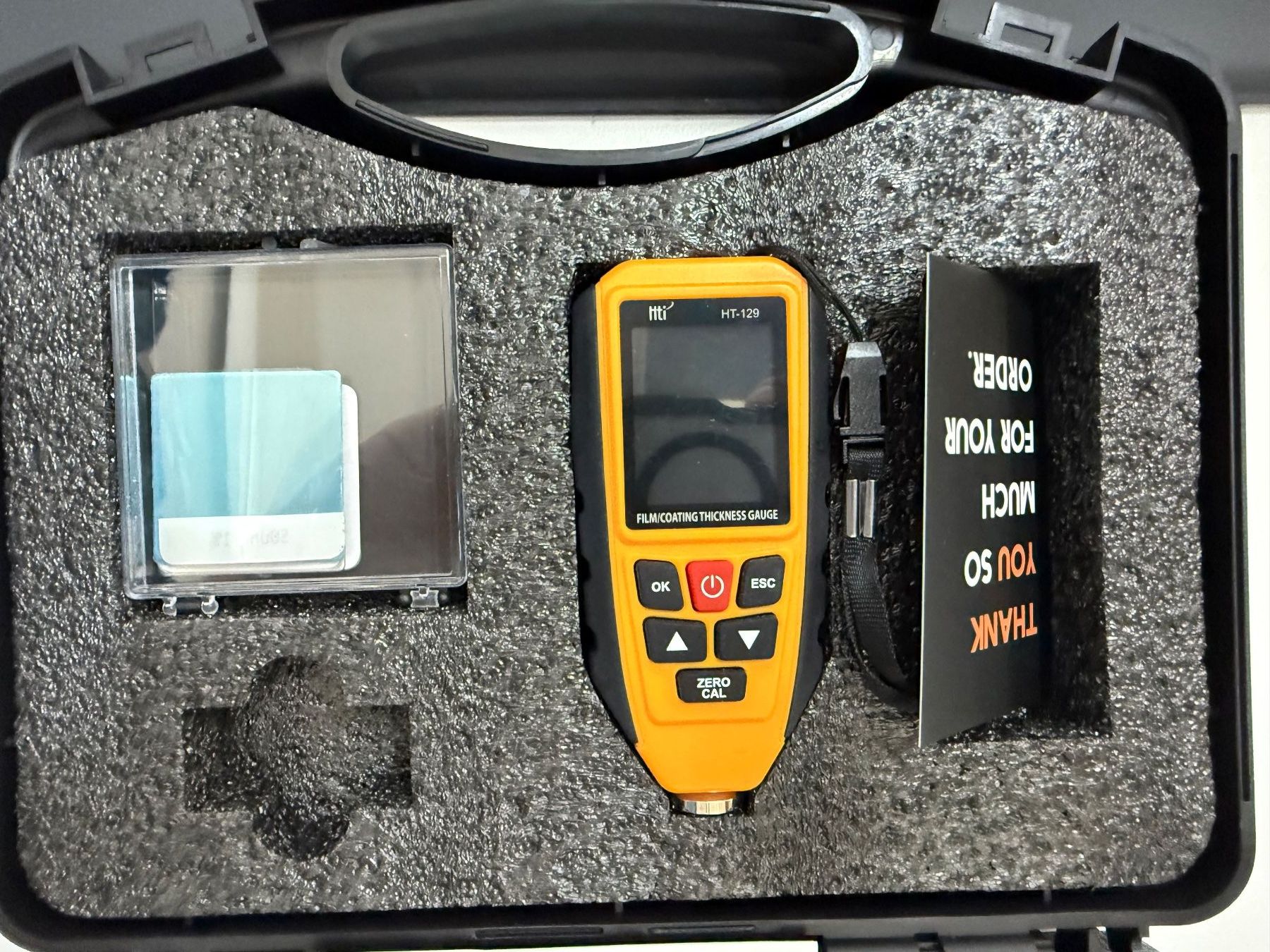Misurare: HT-129-Lacktester Beschichtungsdickenmessgerät – Nuovo (secondo la descrizione) da Widnau venduto da Allrounder2000