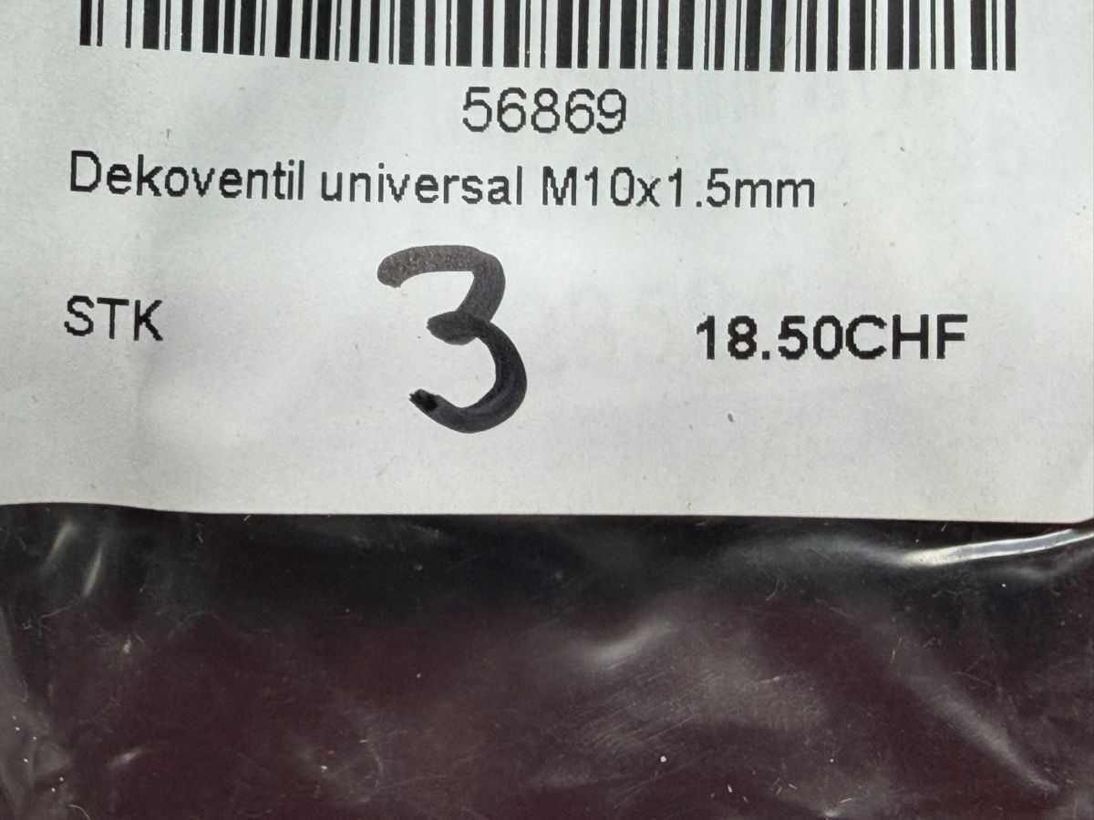 Parti ricambio per ciclomotori: Mofa Dekoventil M10x1.5mm – Nuovo (secondo la descrizione) da Latterbach venduto da Bbutz98 2