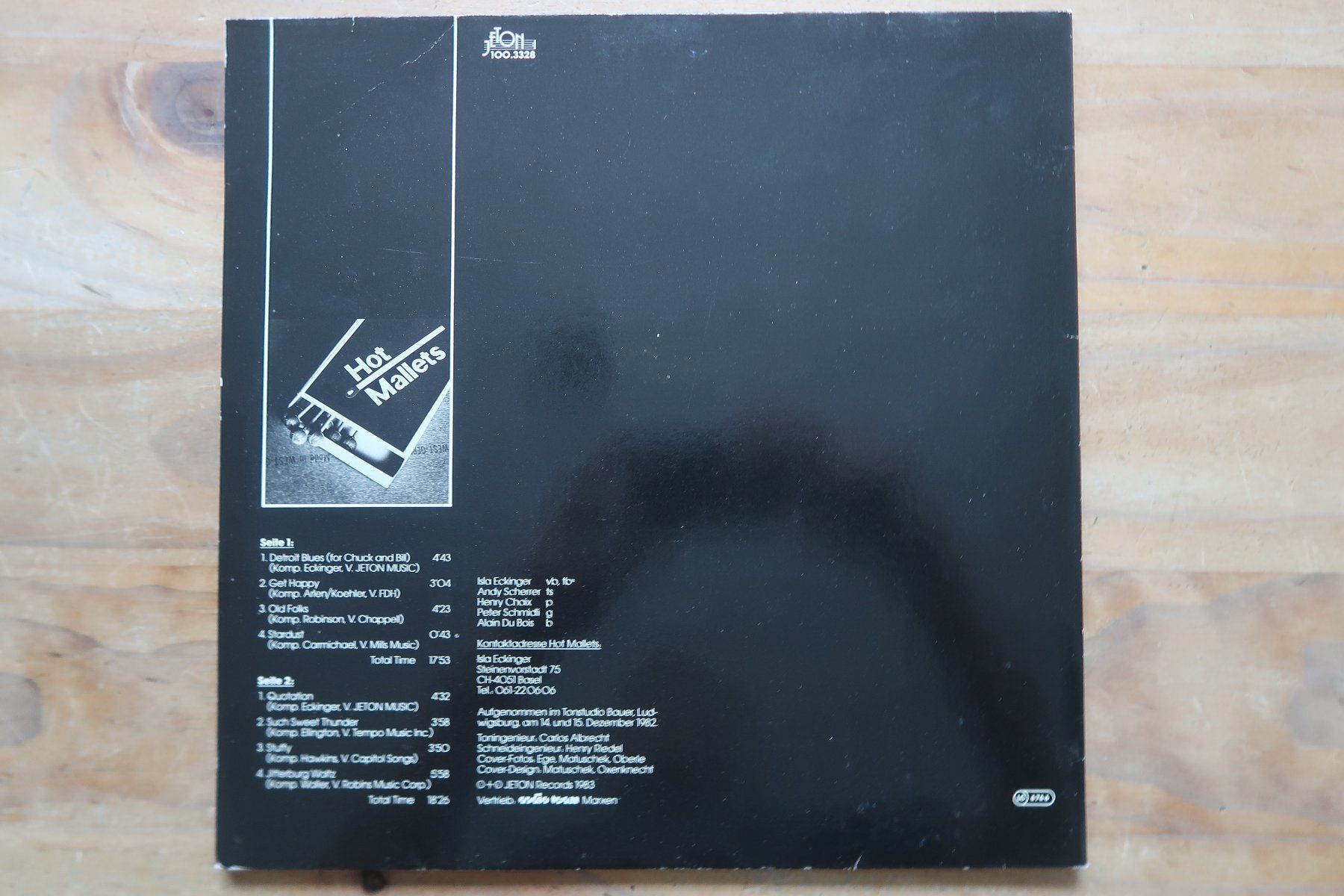 Dischi in vinile: HOT MALLETS - ST - DIREKTSCHNITT - VINYL LP – Usato da Basel venduto da Patiscat 2