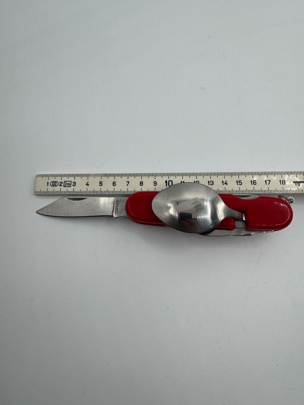 Couteaux de poche: Campingbesteck Sackmesser mit Löffel & Gabel – D'occasion à Sachseln par BONATI01 6