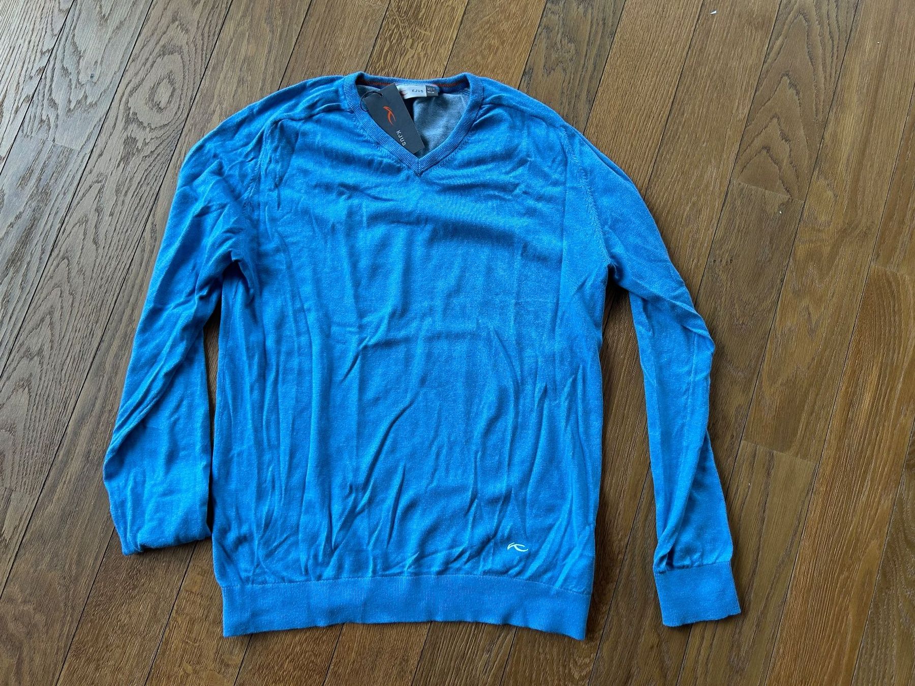Kjus Maglioni & Felpe: Kjus Herren V-Neck Pullover, Grösse 50, Hellblau ***TOP*** – Usato da Root venduto da Bazli 1