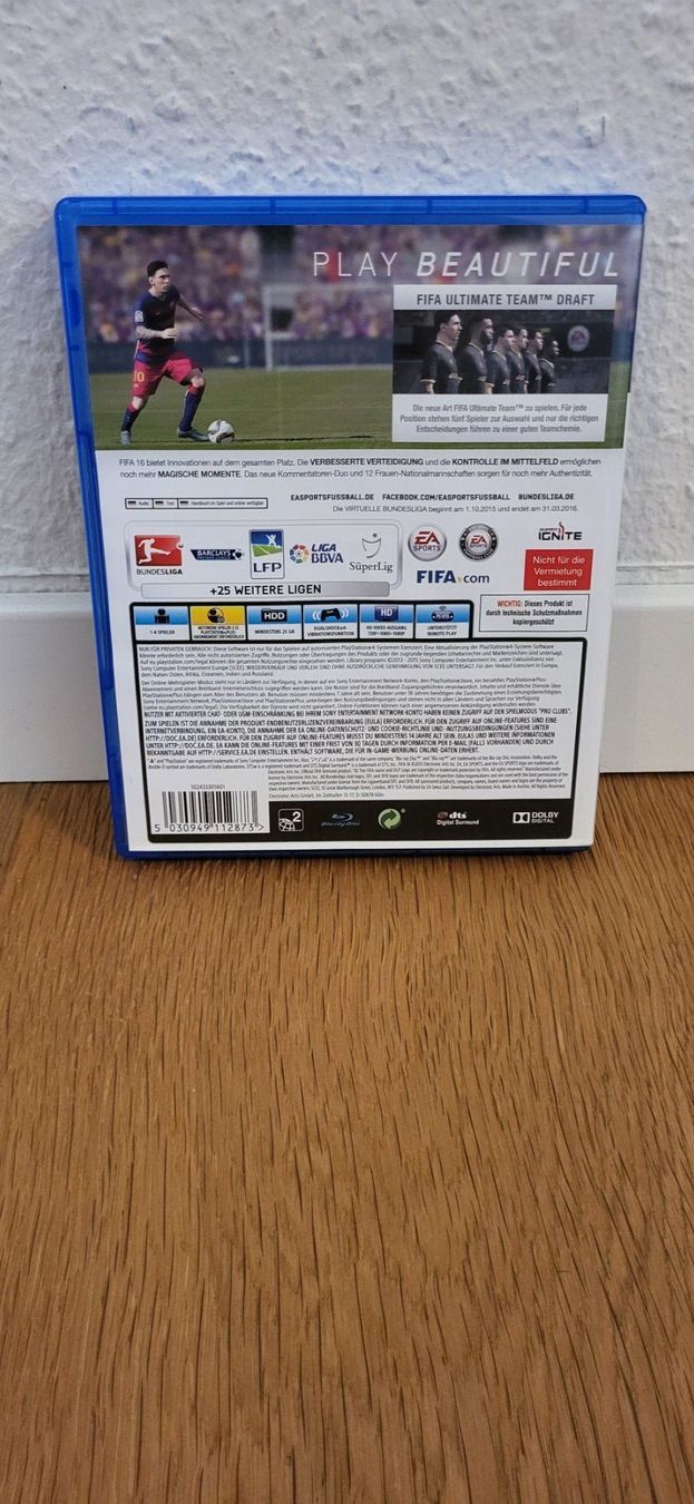 Sony Giochi: PS4 - Fifa 16 – Usato da Münsingen venduto da Heroism2010 1