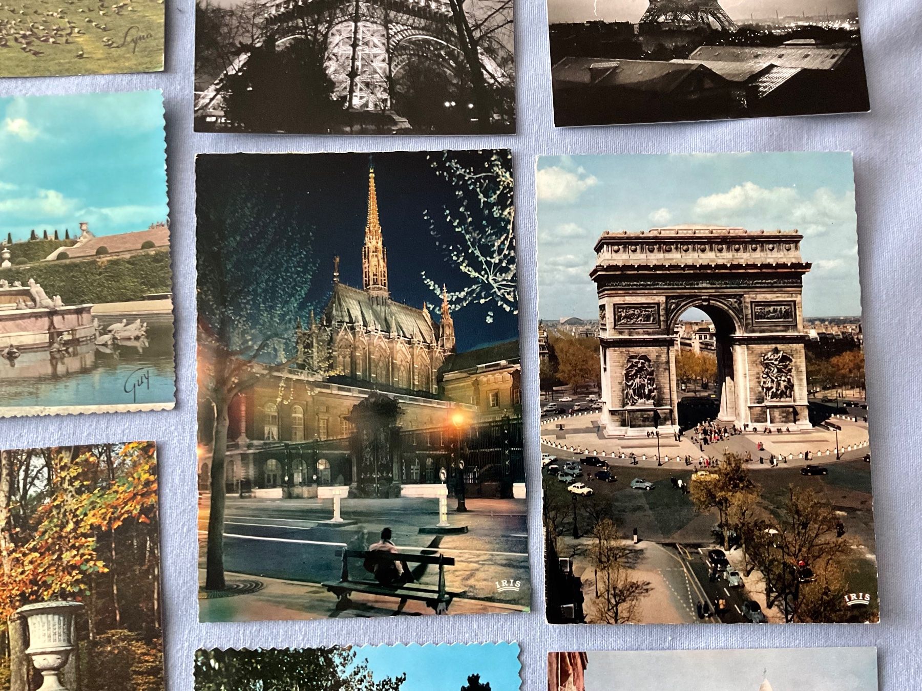 Cartoline postali: 14 AK ungelaufene Ansichtskarten Paris/Versailles – Usato da Zürich venduto da Tolima194 5