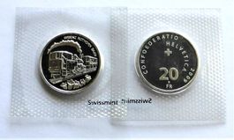 20 Fr. 2009 - Brienzer Rothorn Bahn (im orginal Blister)
