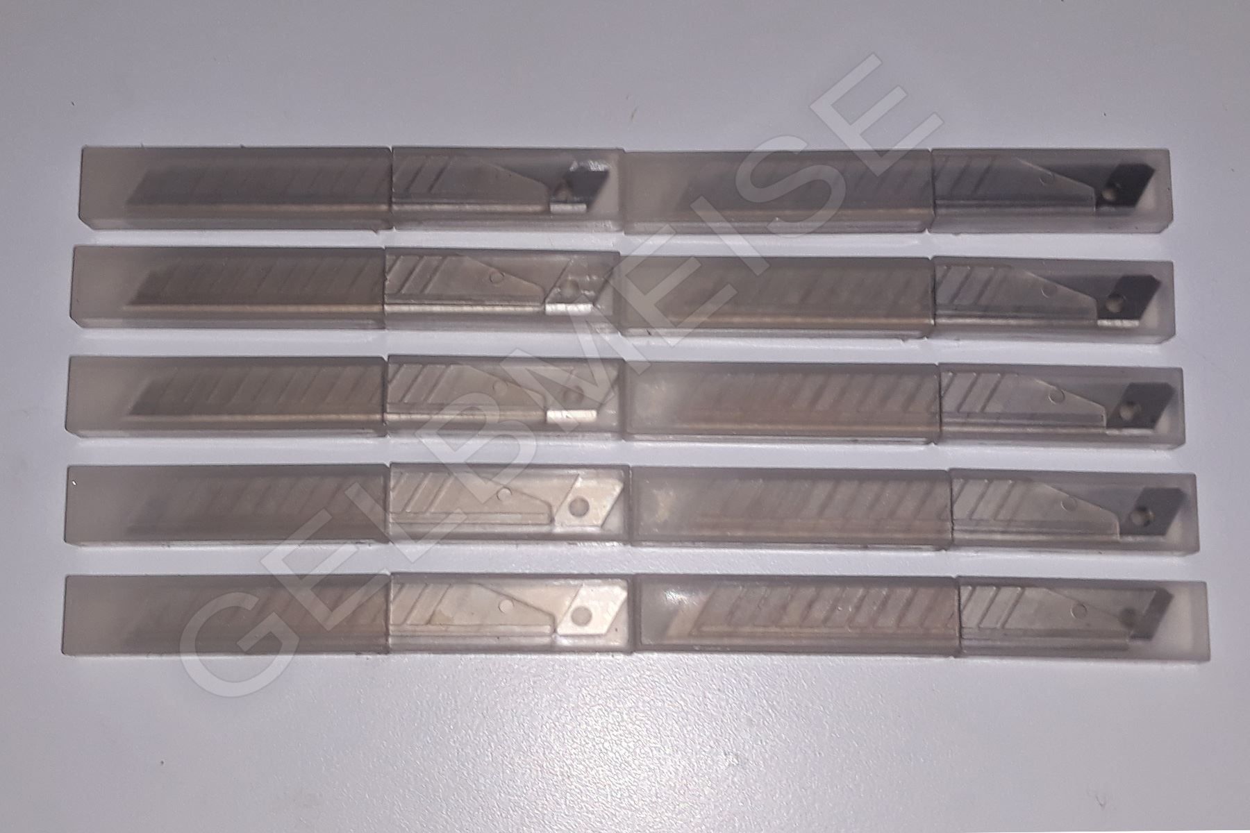 Tutti gli attrezzi: 100 Ersatzklingen, Cutterklingen 9 mm – Nuovo e nell'imballaggio originale da Reiden venduto da Gelbmeise