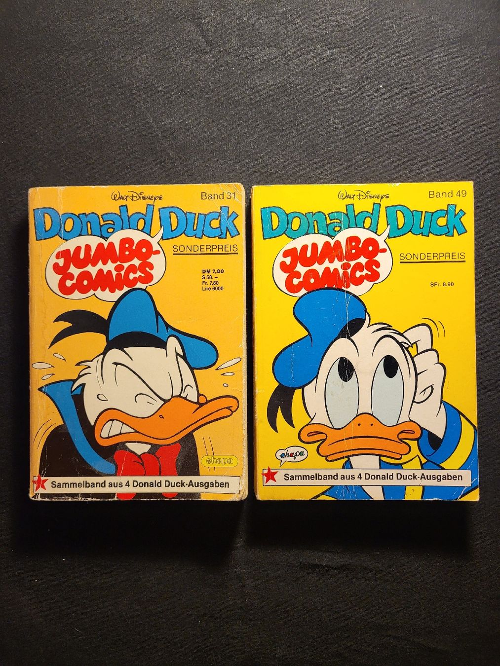 BD: 2 Donald Duck Jumbo Comics, Sammelband – D'occasion à Grindelwald par lego9