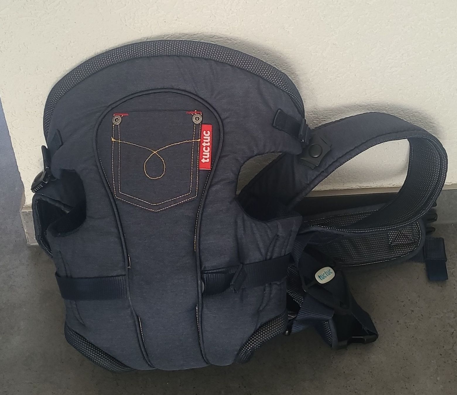 Marsupi portabebè: Porte-bébé Tuctuc jeans bon état – Usato da Perrefitte venduto da mcjc1989
