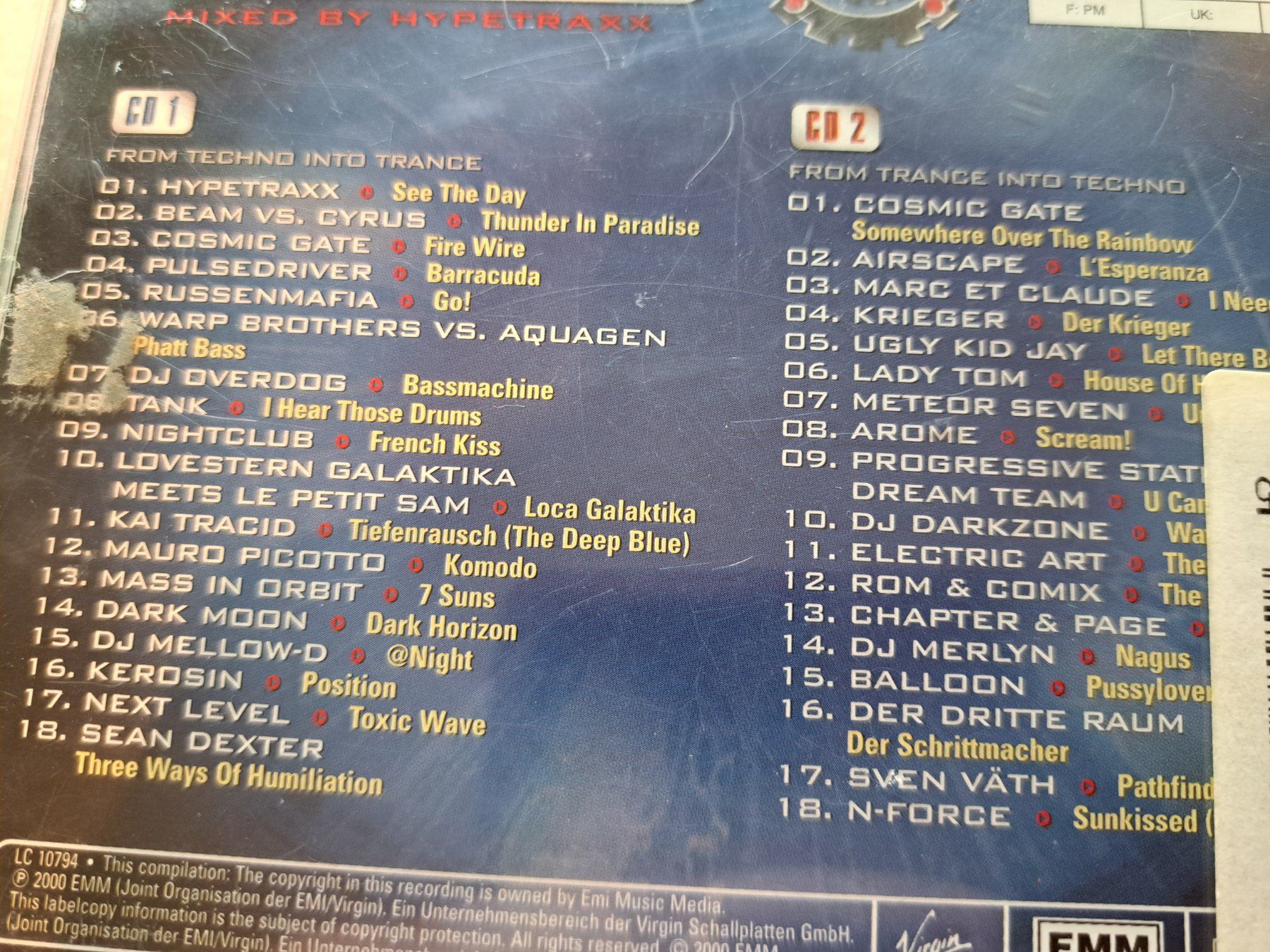 CDs: Cd Dark Trance part 2 ( 2 Cds ) – Gebraucht aus Pully von bro_n52j 2