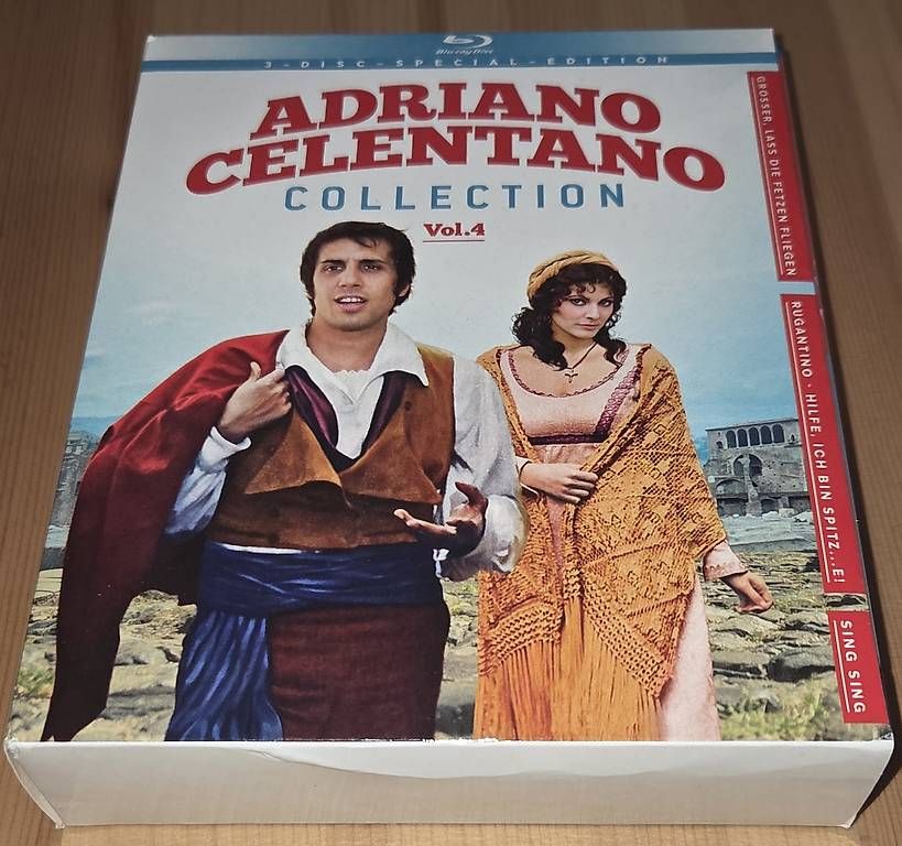 Alle DVDs: Adriano Collection Vol. 4 (Blu-ray) – Gebraucht aus Lenzburg von Djroc