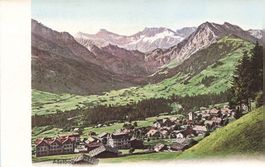 Adelboden (BE) – Sommerpanorama des Tales