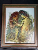 Calvin Waller Burnett (1921 – 2007) – Huile originale signie