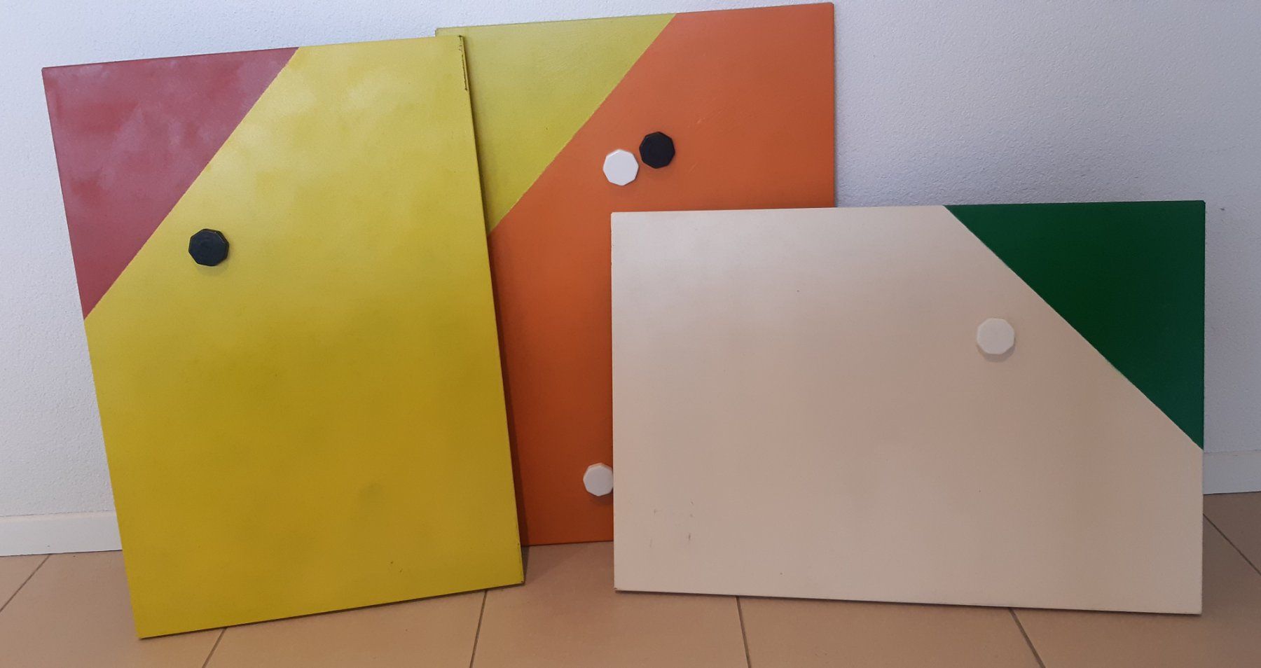 Lavagne: Tableaux magnétiques divers couleurs, 65 x 45 cm – Usato da Champvent venduto da lallina1974