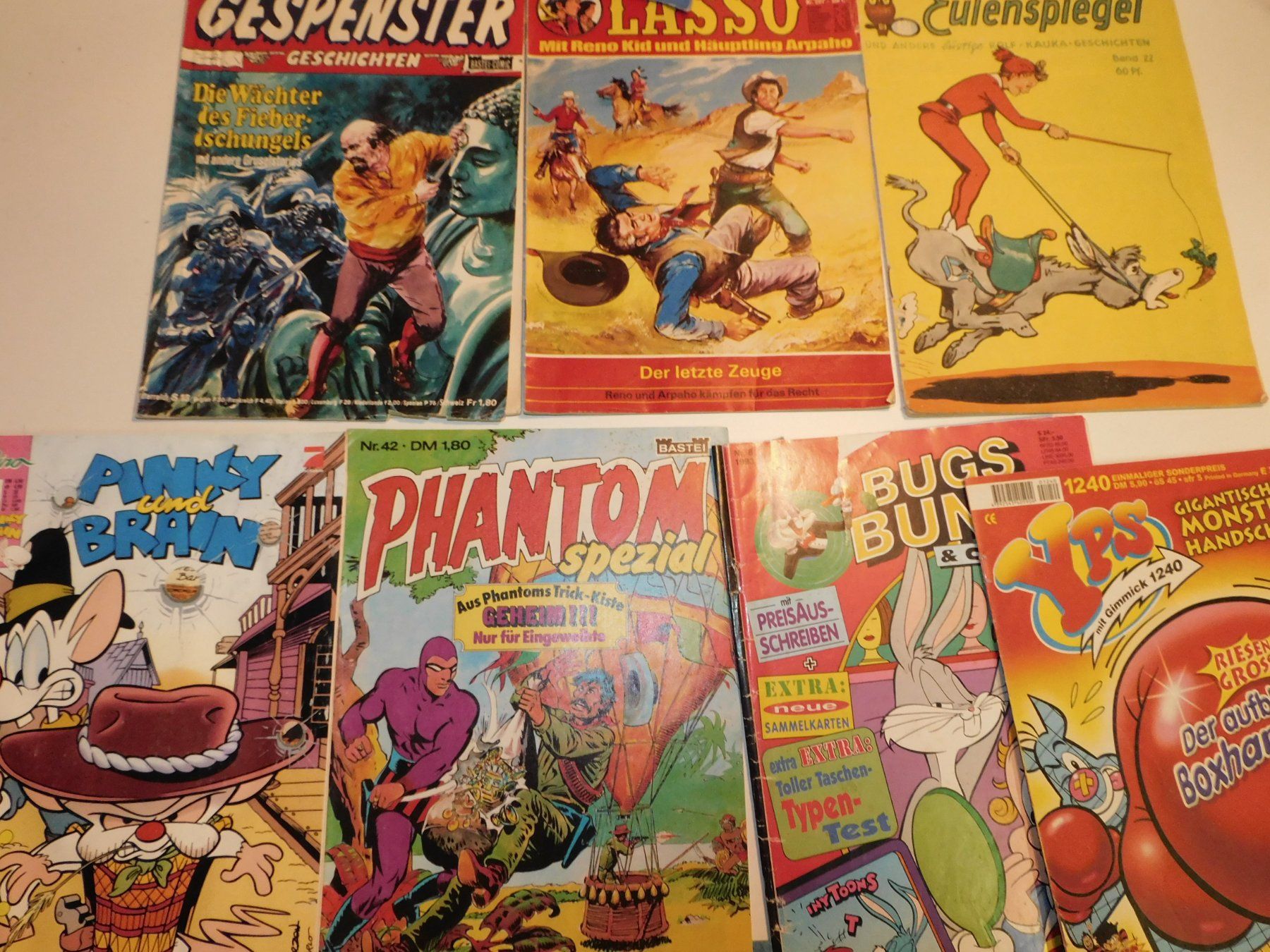 Comics: Comic 8 alte Comic Hefte Phatom Lasso Till Eulenspiegel ect – Gebraucht aus Sursee von 76 5